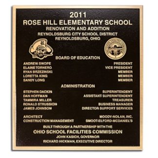 Bronze and Aluminum Casting Signs