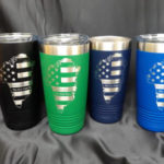 Tumblers - Explaining Powder Coating and Laser Imaging - Advantage