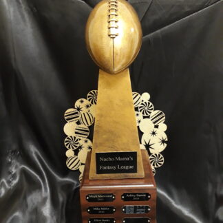 15 Perpetual Fantasy Football Trophy - Golden Player