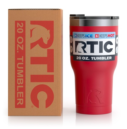 RTIC 20 Oz Matte Finish Color Tumblers Custom Laser Engraved 