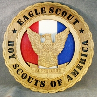 Custom Laser Accent - Scouts - Advantage Awards and Engraving