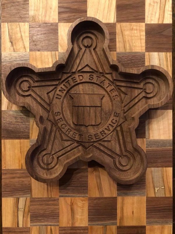 Military and First Responders Custom Wood Tray Badges - Image 19