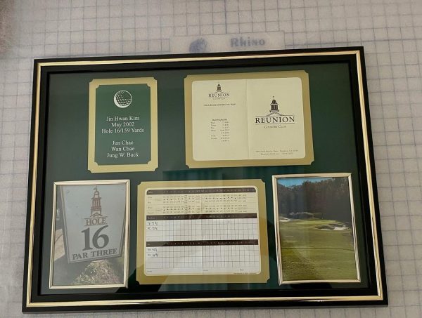 Retirement/Hole in One/Fine Art Shadow Box Custom Design - Image 5