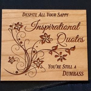 “Inspirational Quotes” Fridge Magnet