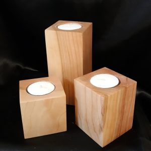 Milestone Wood Candles (Set of 3)