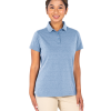 Heathered Eco-Logic Stretch Polo by Charles River - Image 8