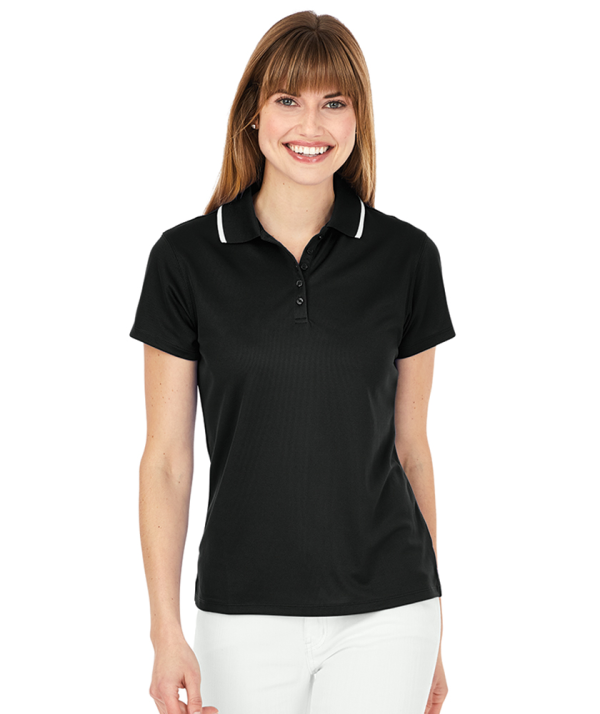 Classic Solid Wicking Polo by Charles River - Image 3