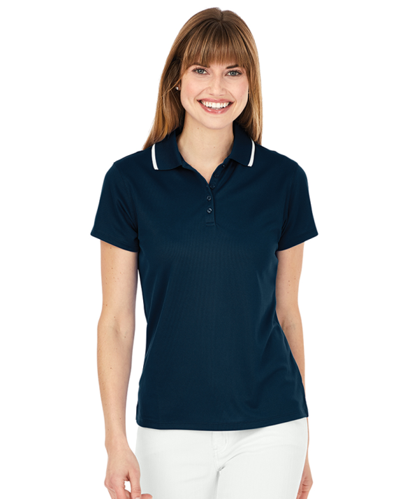 Classic Solid Wicking Polo by Charles River - Image 4