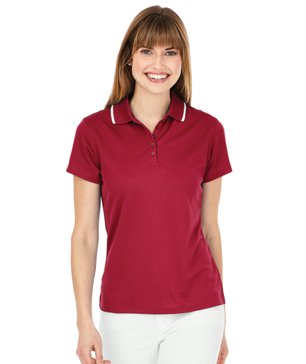 Classic Solid Wicking Polo by Charles River - Image 5