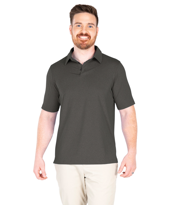 Heathered Eco-Logic Stretch Polo by Charles River