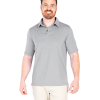 Heathered Eco-Logic Stretch Polo by Charles River - Image 3