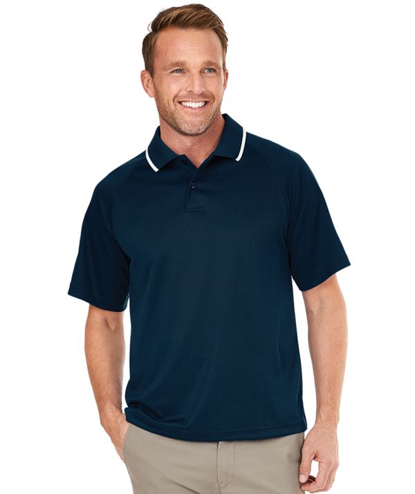 Classic Solid Wicking Polo by Charles River - Image 9