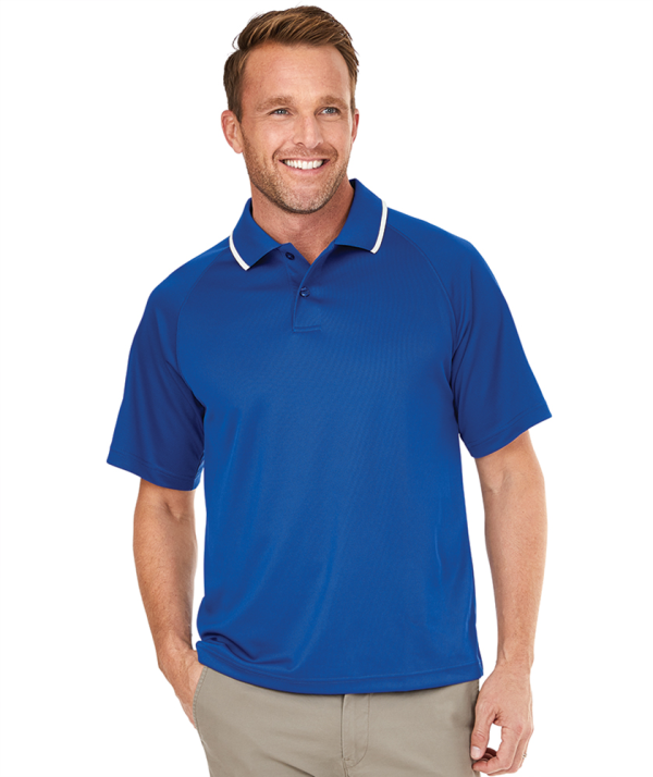 Classic Solid Wicking Polo by Charles River - Image 11