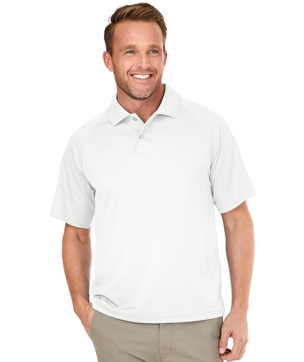 Classic Solid Wicking Polo by Charles River - Image 2