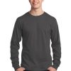 Port & Company® Long Sleeve Core Cotton Tee LIMITED TIME - Image 5
