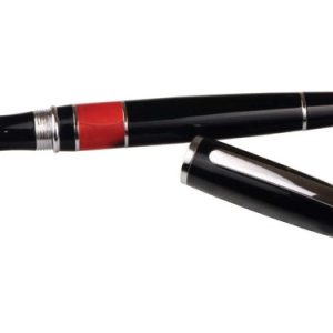 Intrepid Rollerball Pen with Red Stone Accented Barrel # 7803-RD (25 Min)