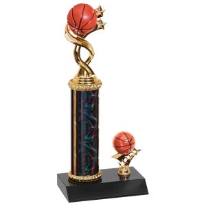 11 3/4″  Trophy with Trim Figure – Your Choice of Trophy Figure 7S1202