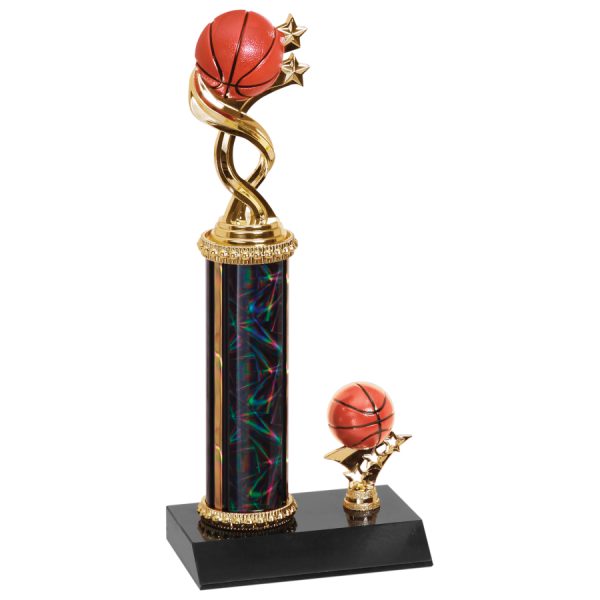 11 3/4"  Trophy with Trim Figure - Your Choice of Trophy Figure 7S1202