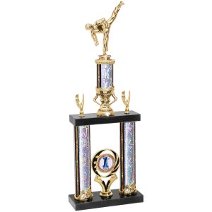 21″ Two Post Trophy – Your Choice of Trophy Figure 7S2705