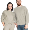 Waffle Crew Neck Sweatshirt by Charles River - Image 3