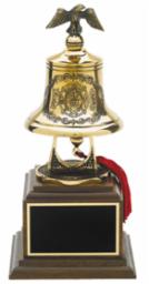 9″ Bronze Bell on Base