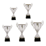 700 Series Silver Completed Metal Cup with Plastic Base Set