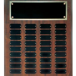 Cherry Finish Completed Perpetual Plaques (6 sizes)