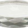 Clear Oval Crystal Paperweight - 4" x 2 3/4" - Image 2
