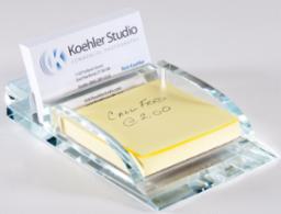 Crystal Post-It Note Holder Marco CRY17