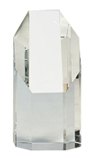 Clear Crystal Octagon Tower (3 sizes)