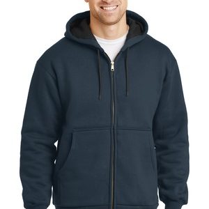 CornerStone® – Heavyweight Full-Zip Hooded Sweatshirt with Thermal Lining. CS620