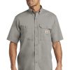 Carhartt Force ® Ridgefield Solid Short Sleeve Shirt. CT102417 - Image 4