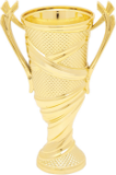 7″ Gold Plastic Victory Cup