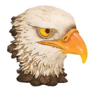 4″ Color Eagle Head Resin
