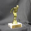 6" Economy Trophy - Your Choice of Figure on 2x3 Marble Base - Sports - Image 2