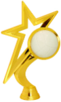 6 1/2″ Gold Star Volleyball Figure
