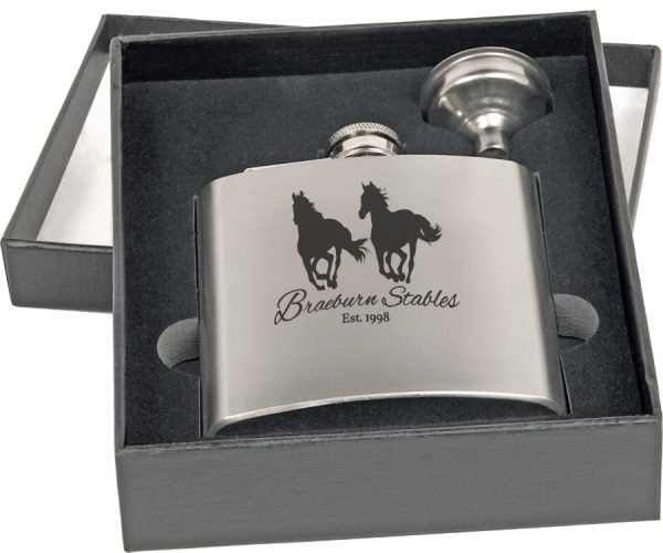 6 oz. Flask Set, with Presentation Box