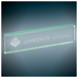 8 x 2″ Jade Glass Desk Wedge