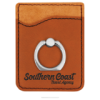 Laserable Leatherette Phone Wallet with Ring - Image 5