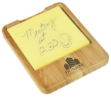 3 5/8″ x 4 1/2″ Bamboo Sticky Note Holder