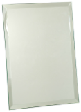 Clear Glass Mirror Plaque – 8″ x 10″