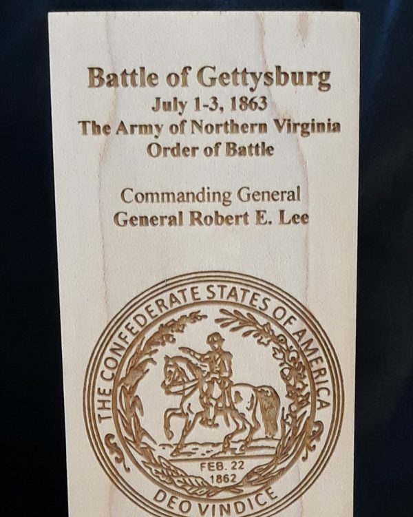 Gettysburg - CSA Order of Battle