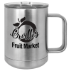 15 oz. Polar Camel Mug with Slider Lid - Lots of Colors - Image 2