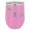 12 oz. Polar Camel Vacuum Insulated Stemless Wine Glass - Laser or UV Color Engraved - Image 14