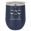 12 oz. Polar Camel Vacuum Insulated Stemless Wine Glass - Laser or UV Color Engraved - Image 11
