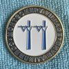 Stamped and Dyed Enamel Coin 1.75" - 100 minimum