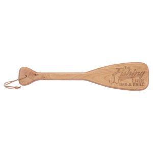 PDL150 – 18″ x 4″ Boat Paddle with Leather String
