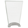 Fan Platinum Glass with Arch Metal Base - PLG Series