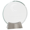 Round Platinum Glass with Full Metal Base - PLG Series