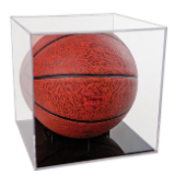 Clear Basketball/Soccer BallQube Display Case
